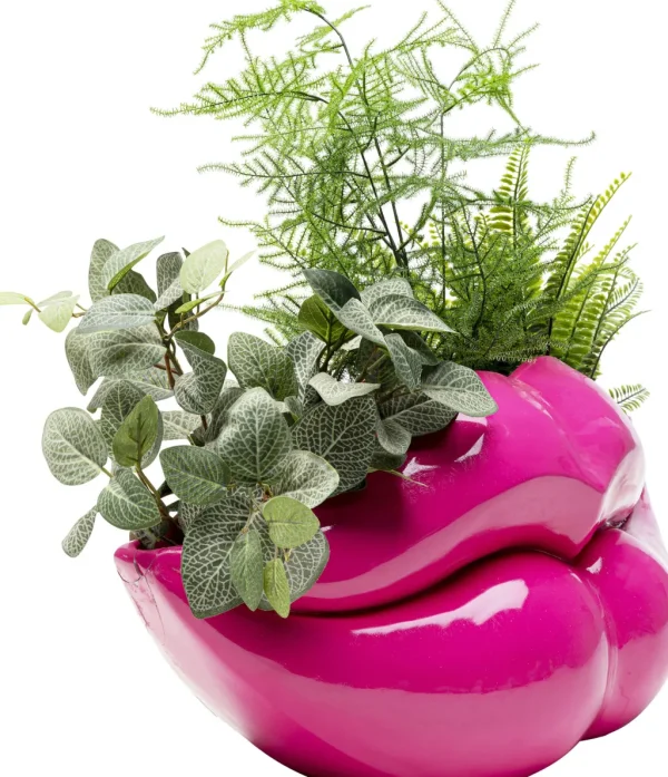 Maljakot | Olohuone>KARE Design Lips Pink Huulet Maljakko Pinkki 28cm