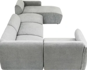 Olohuone | Kulmasohvat>KARE Design Living Landscape 2 Lucca Harmaa, Oikea 328cm