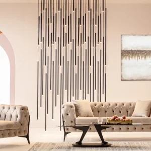 Riippuvalaisimet>KARE Design Living Vegas Deluxe Riippuvalaisin, Matta Musta, LED
