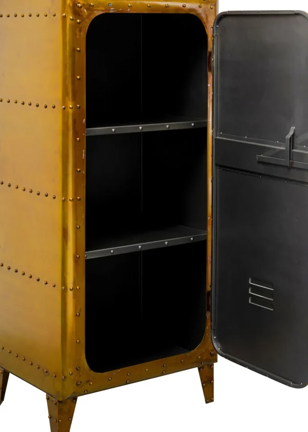 Senkit | Lipastot>KARE Design Locker Kassakaappi Kulta 66x152cm