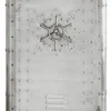 Olohuone | Lipastot>KARE Design Locker Silver Kaappi Hopea 66x152cm