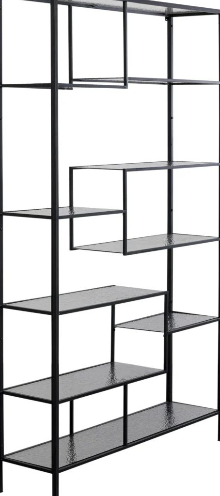 Hyllyt>KARE Design Loft Black Bubble Hylly, Kirjahylly Musta 115x195cm