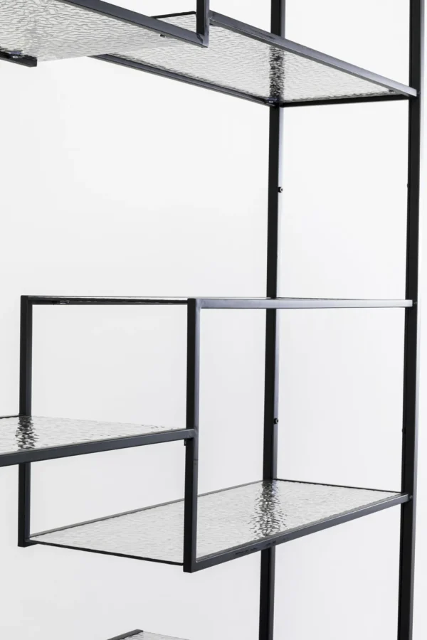 Hyllyt>KARE Design Loft Black Bubble Hylly, Kirjahylly Musta 115x195cm