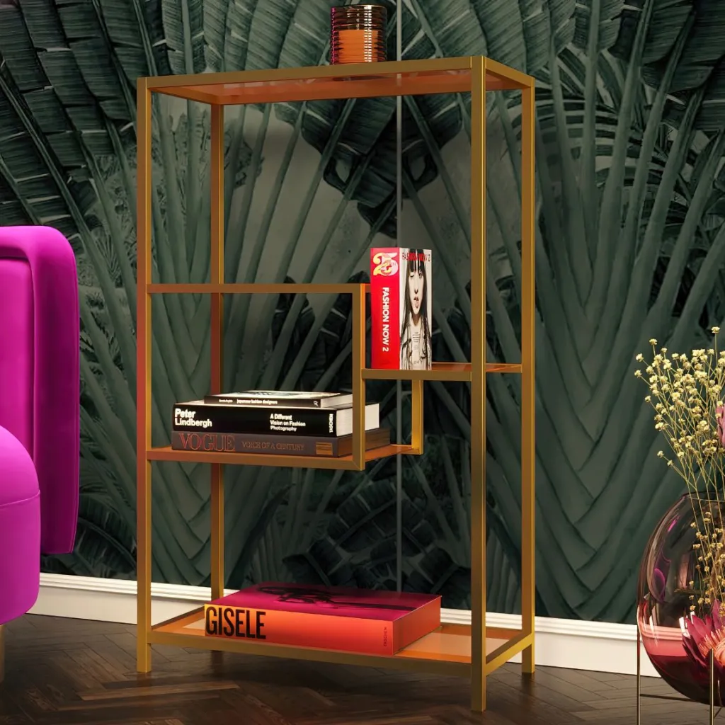 loft_hylly_kulta_xcm_0-1.webp Olohuone | Hyllyt>KARE Design Loft Hylly, Kulta 100x60cm