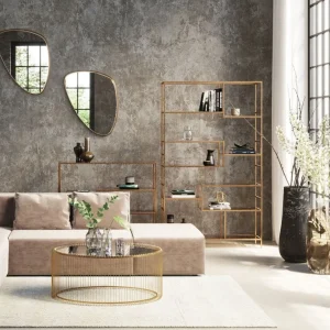 Hyllyt>KARE Design Loft Hylly, Kulta 115x100cm