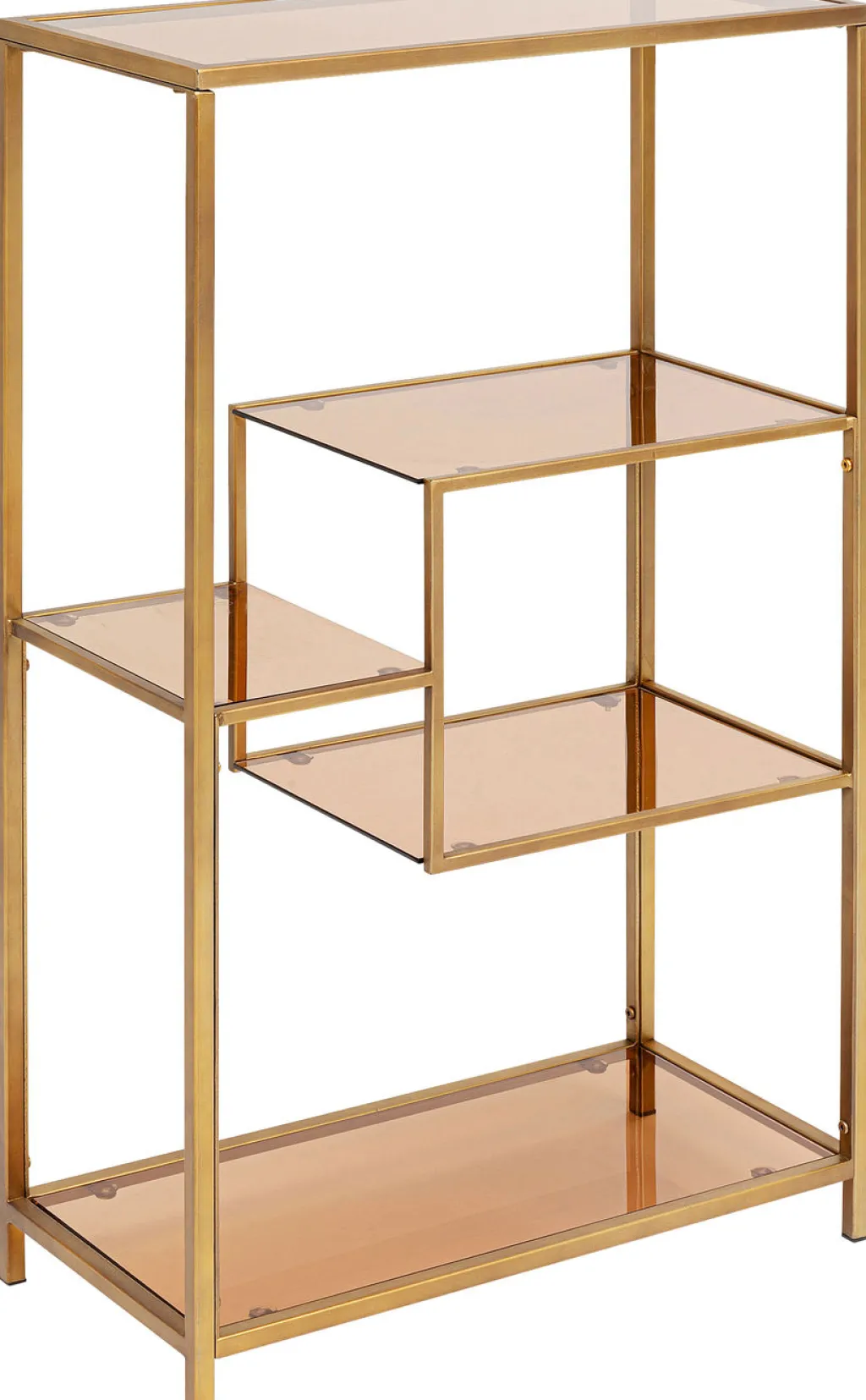 loft_hylly_kulta_xcm_1-1.webp Olohuone | Hyllyt>KARE Design Loft Hylly, Kulta 100x60cm