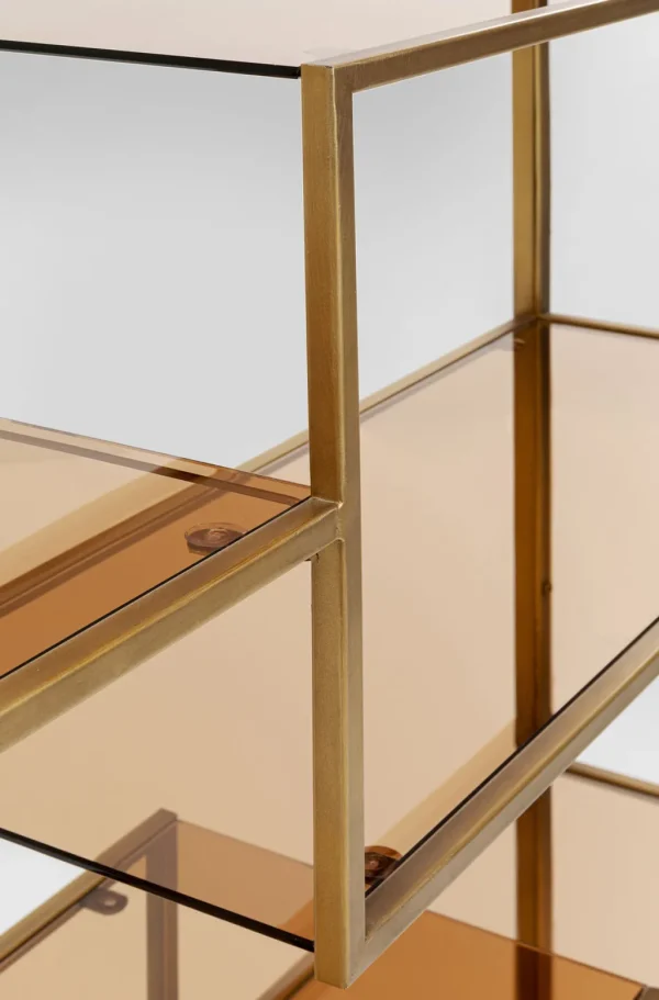 Olohuone | Hyllyt>KARE Design Loft Hylly Kulta 115x195cm
