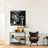 Olohuone | Hyllyt>KARE Design Loft Hylly, Musta 115x100cm