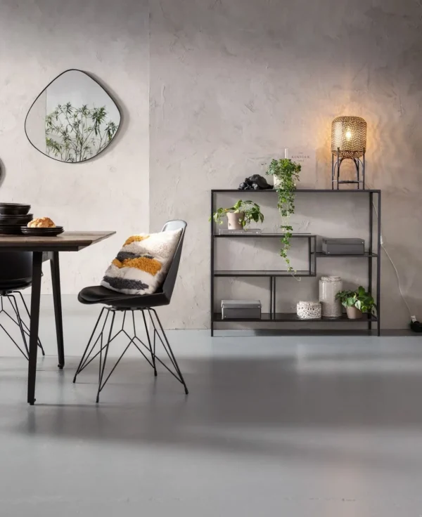 Olohuone | Hyllyt>KARE Design Loft Hylly, Musta 115x100cm