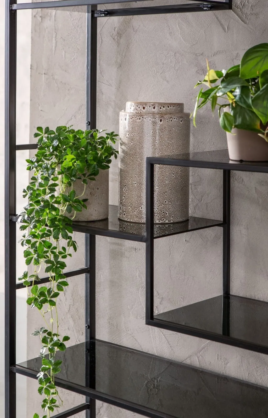 loft_hylly_musta_xcm_18.webp Olohuone | Hyllyt>KARE Design Loft Hylly, Musta 115x195cm