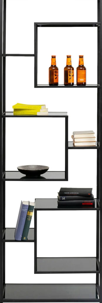 Olohuone | Hyllyt>KARE Design Loft Hylly Musta 60x195cm