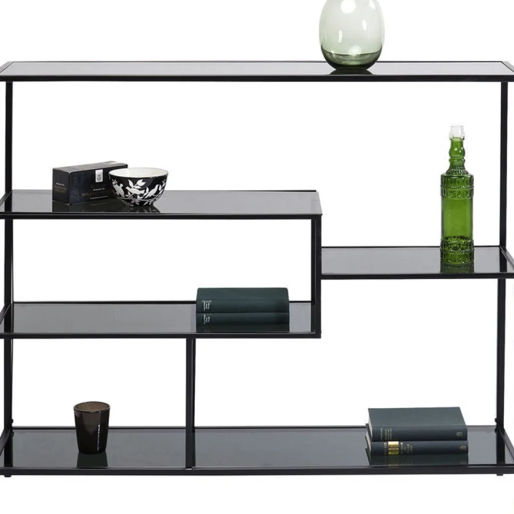 loft_hylly_musta_xcm_3-1.webp Olohuone | Hyllyt>KARE Design Loft Hylly, Musta 115x100cm