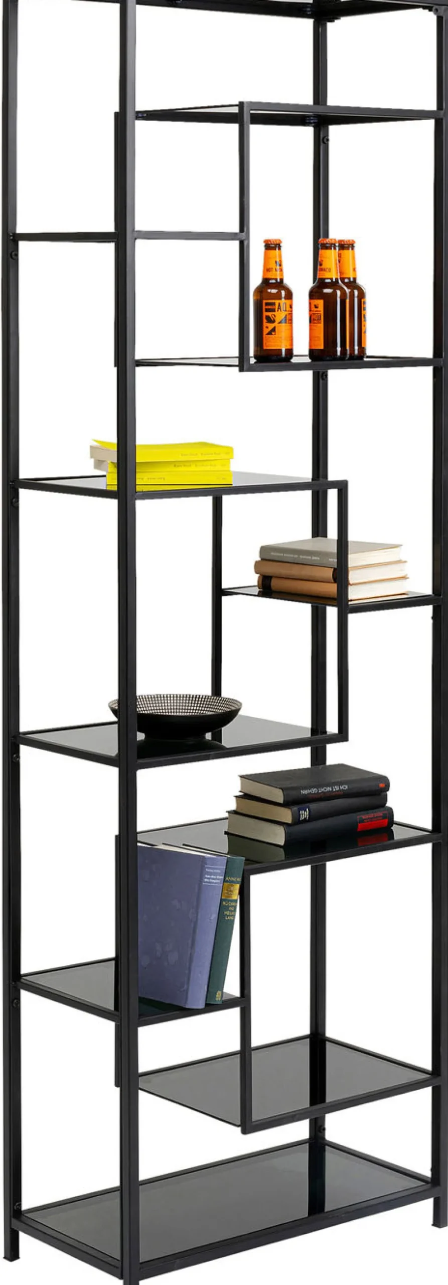 loft_hylly_musta_xcm_3-3.webp Olohuone | Hyllyt>KARE Design Loft Hylly Musta 60x195cm
