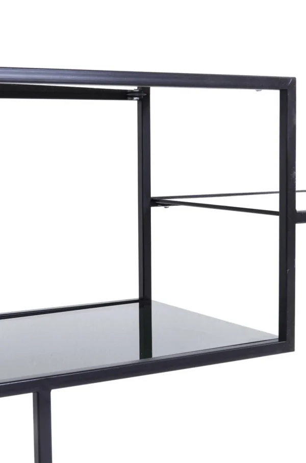 Olohuone | Hyllyt>KARE Design Loft Hylly, Musta 115x100cm