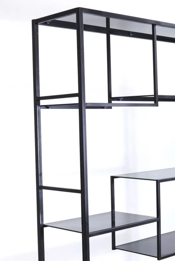 Olohuone | Hyllyt>KARE Design Loft Hylly, Musta 115x195cm