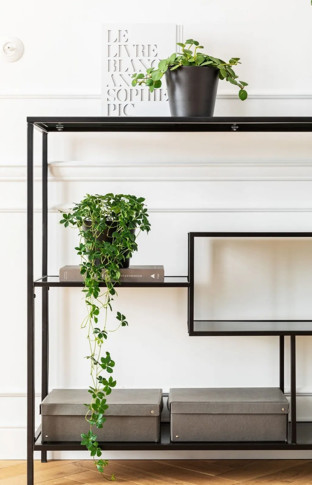 loft_hylly_musta_xcm_9-1.webp Olohuone | Hyllyt>KARE Design Loft Hylly, Musta 115x100cm