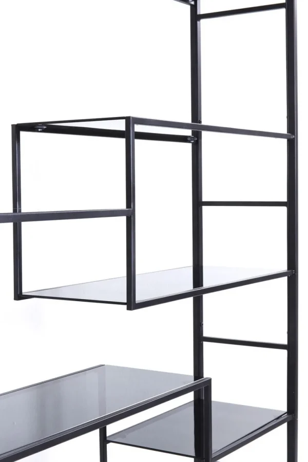 Olohuone | Hyllyt>KARE Design Loft Hylly, Musta 115x195cm