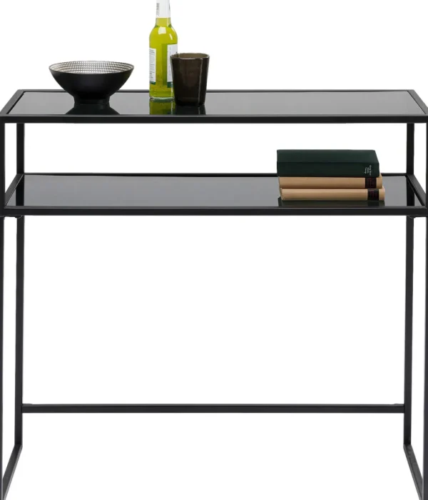 Konsolipöydät Ja Sivupöydät>KARE Design Loft Konsolipöytä, Musta 80x85cm