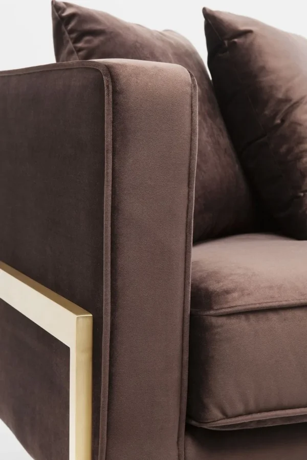 Sohvat>KARE Design Loft Sohva 3-istuttava, Ruskea