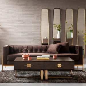 Sohvat>KARE Design Loft Sohva 3-istuttava, Ruskea