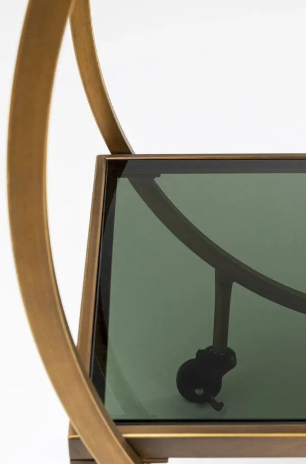 Baarit>KARE Design Loft Tarjoiluvaunu, Messinki