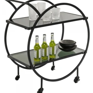 Baarit>KARE Design Loft Tarjoiluvaunu, Musta