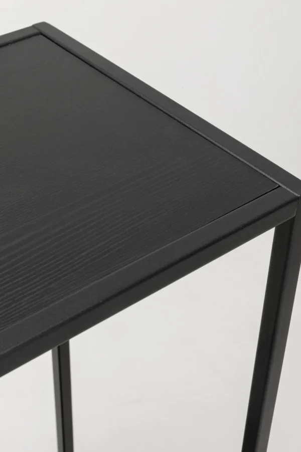 Hyllyt>KARE Design Loftie Black Hylly Musta 77x100cm