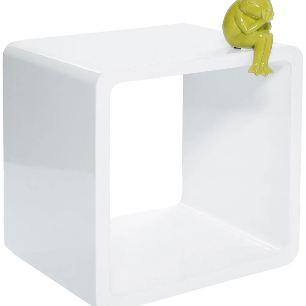 lounge_cube_mdf_kuutio_valkoinen_1.webp Hyllyt>KARE Design Lounge Cube MDF Kuutio Valkoinen