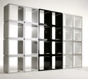 Hyllyt>KARE Design Lounge Cube MDF Kuutio Valkoinen