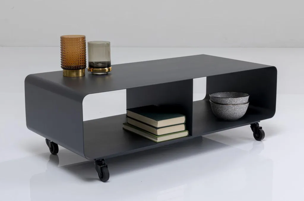 lounge_m_mobil_tvtaso_harmaa_xcm_3.webp Tv -Tasot>KARE Design Lounge M Mobil Tv-taso, Harmaa 90x30cm