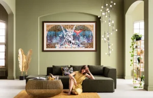 Taulut>KARE Design Lovers Kehystetty Taulu 266x150cm
