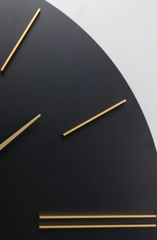 Kellot>KARE Design Luca Seinäkello Musta Ø70cm