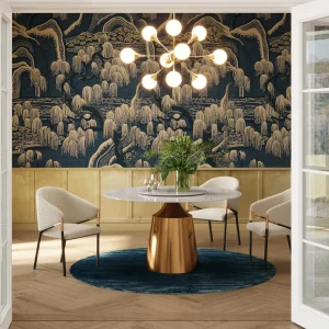 Pöydät>KARE Design Lucia Pyöreä Ruokapöytä - Marmori Pöytälevy Ø135cm