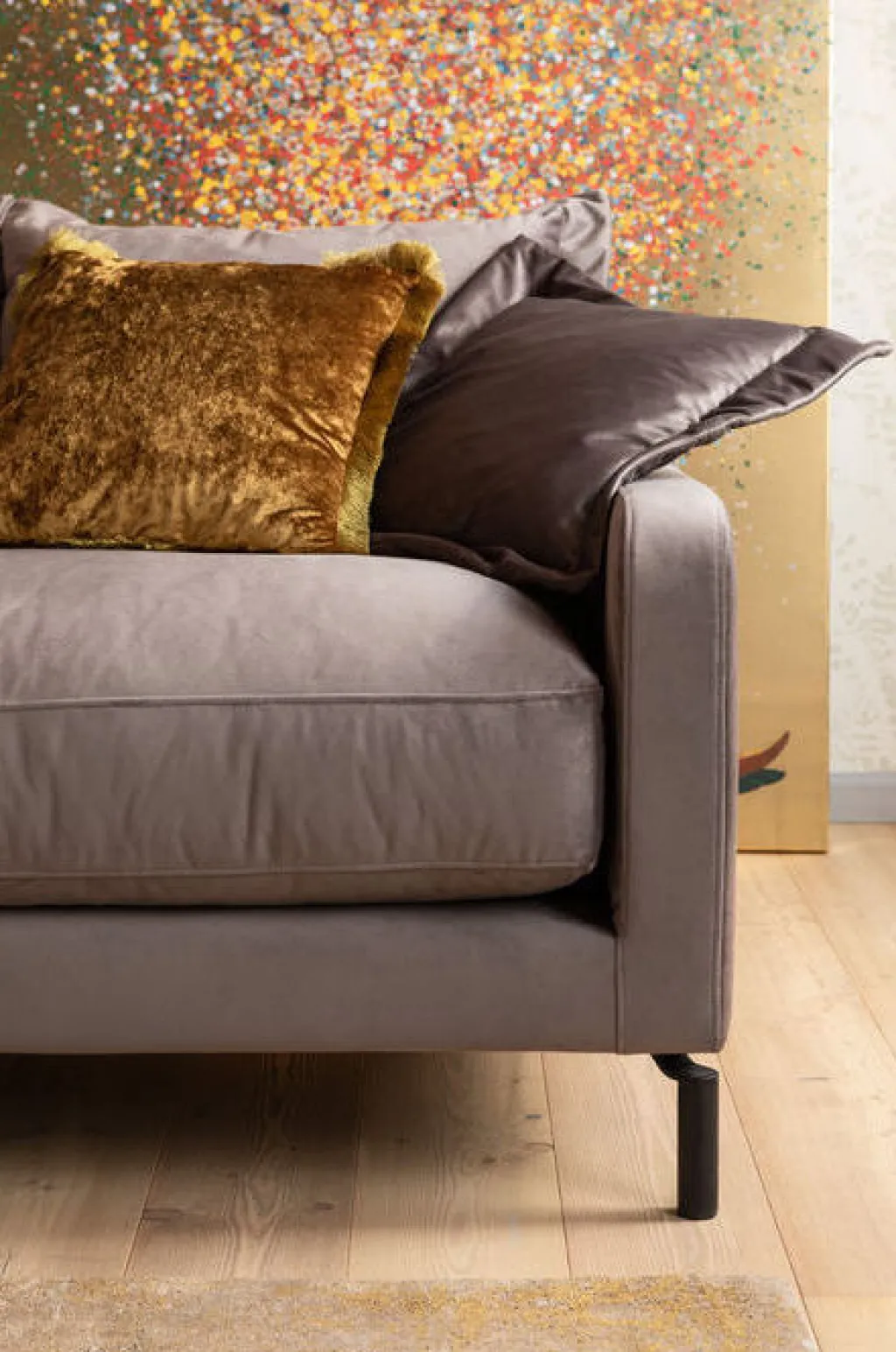 lullaby_sohva_istuttava_taupe_3.webp Sohvat | Olohuone>KARE Design Lullaby Sohva 2-istuttava, Taupe