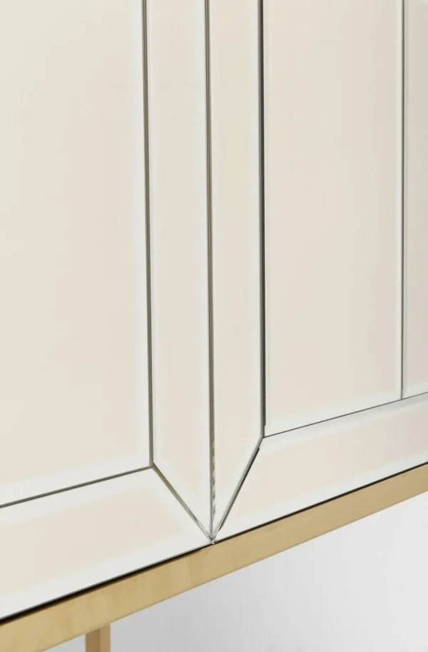 Baarit>KARE Design Luxury Pearl Baarikaappi 89x181cm, Peililasia