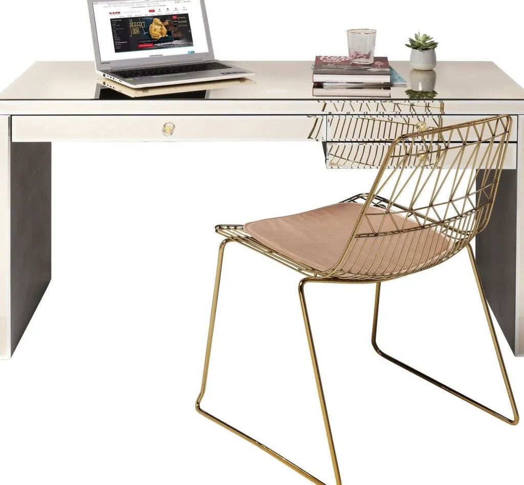 luxury_pearl_typyt_toimistopyt_xcm_4.webp Työpöydät>KARE Design Luxury Pearl Työpöytä, Toimistopöytä 140x60cm