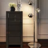 Senkit | Lipastot>KARE Design Luxury Push Korkea Lipasto 5 Laatikkoa, Harmaa