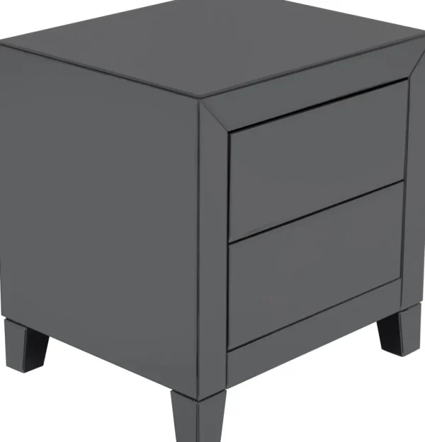 Yöpöydät>KARE Design Luxury Push Pieni Lipasto 2 Laatikkoa, Harmaa