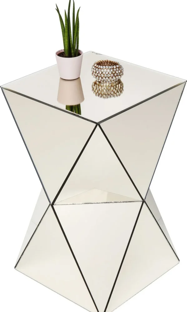 Sohvapöydät>KARE Design Luxury Triangle Pearl Sivupöytä 32x32cm