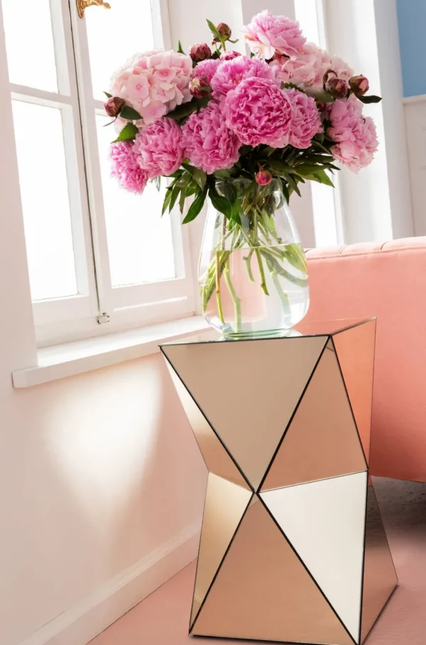 Sohvapöydät>KARE Design Luxury Triangle Pearl Sivupöytä 32x32cm