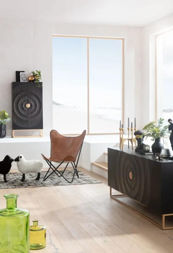 Senkit | Olohuone>KARE Design Madeira Dark Kaappi 76x140cm