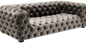 Sohvat>KARE Design Metropol Sohva 3-istuttava, Harmaa 238cm