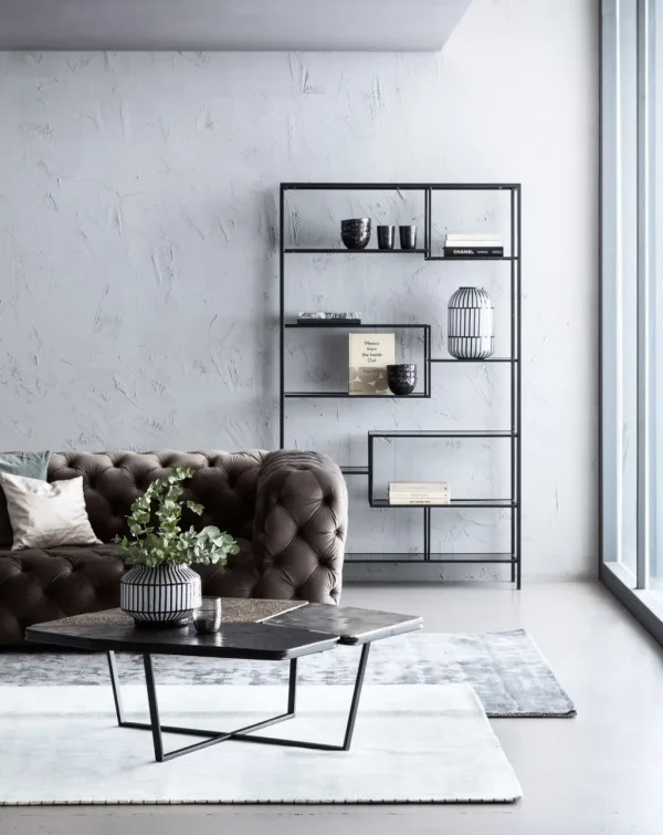 Sohvat>KARE Design Metropol Sohva 3-istuttava, Harmaa 238cm