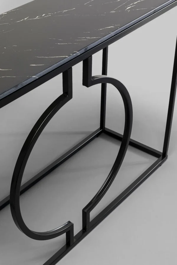 Konsolipöydät Ja Sivupöydät>KARE Design Miami Loft Konsolipöytä, Musta 120x75cm
