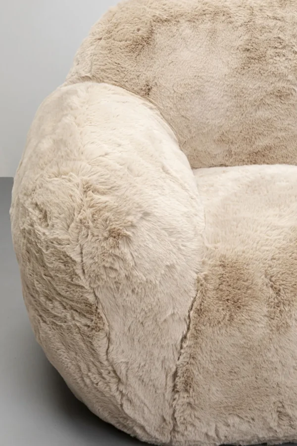 Olohuone | Nojatuolit>KARE Design Mika Cream Nojatuoli Kermanvärinen