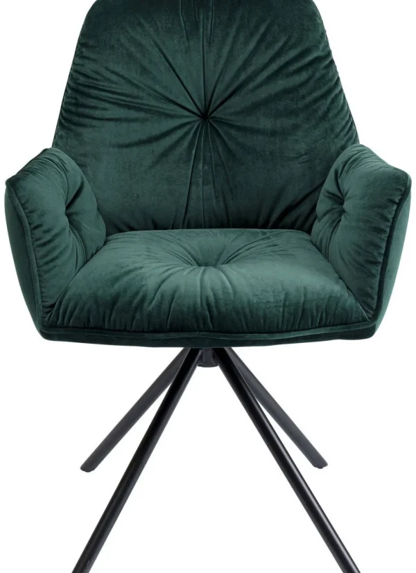 Tuolit>KARE Design Mila Tuoli Käsinojilla Vihreä