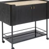 Baarit>KARE Design Milano Baarivaunu, Tarjoiluvaunu 93x96cm