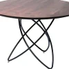Pöydät>KARE Design Molekular Pöytä Pähkinä/musta Ø120cm