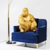 Jalalliset Koriste-Esineet>KARE Design Monkey Gorilla XL Koriste-esine, Figuuri, Kulta 76cm