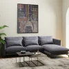 Olohuone | Kulmasohvat>KARE Design Monza Kulmasohva, Harmaa, Oikea 296cm